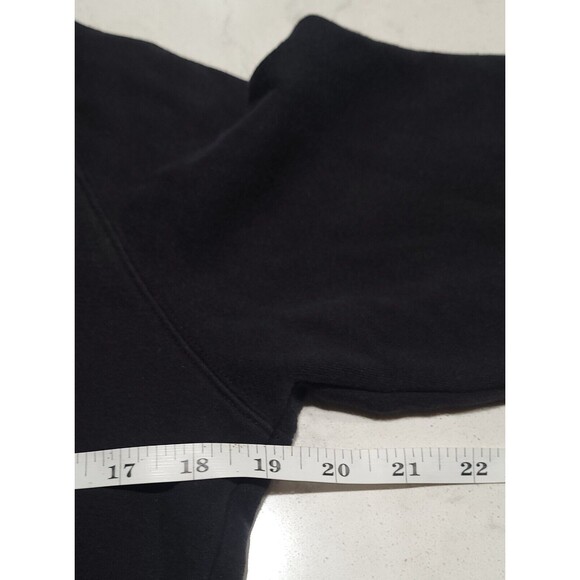 The North Face Tekno Logo Pullover Hoodie Woman's M Black Sweater NWOT - Picture 3 of 10